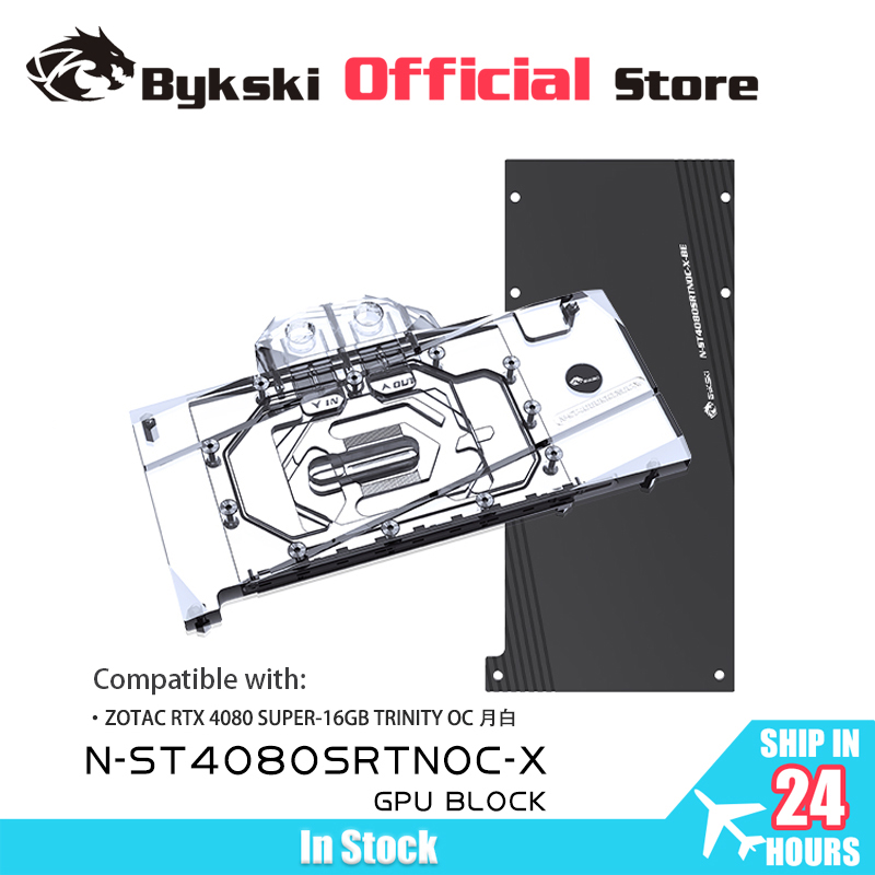 Rtx 4080 Super 16Gb - Bykski N-ST4080SRTNOC-X Blocco GPU per Scheda