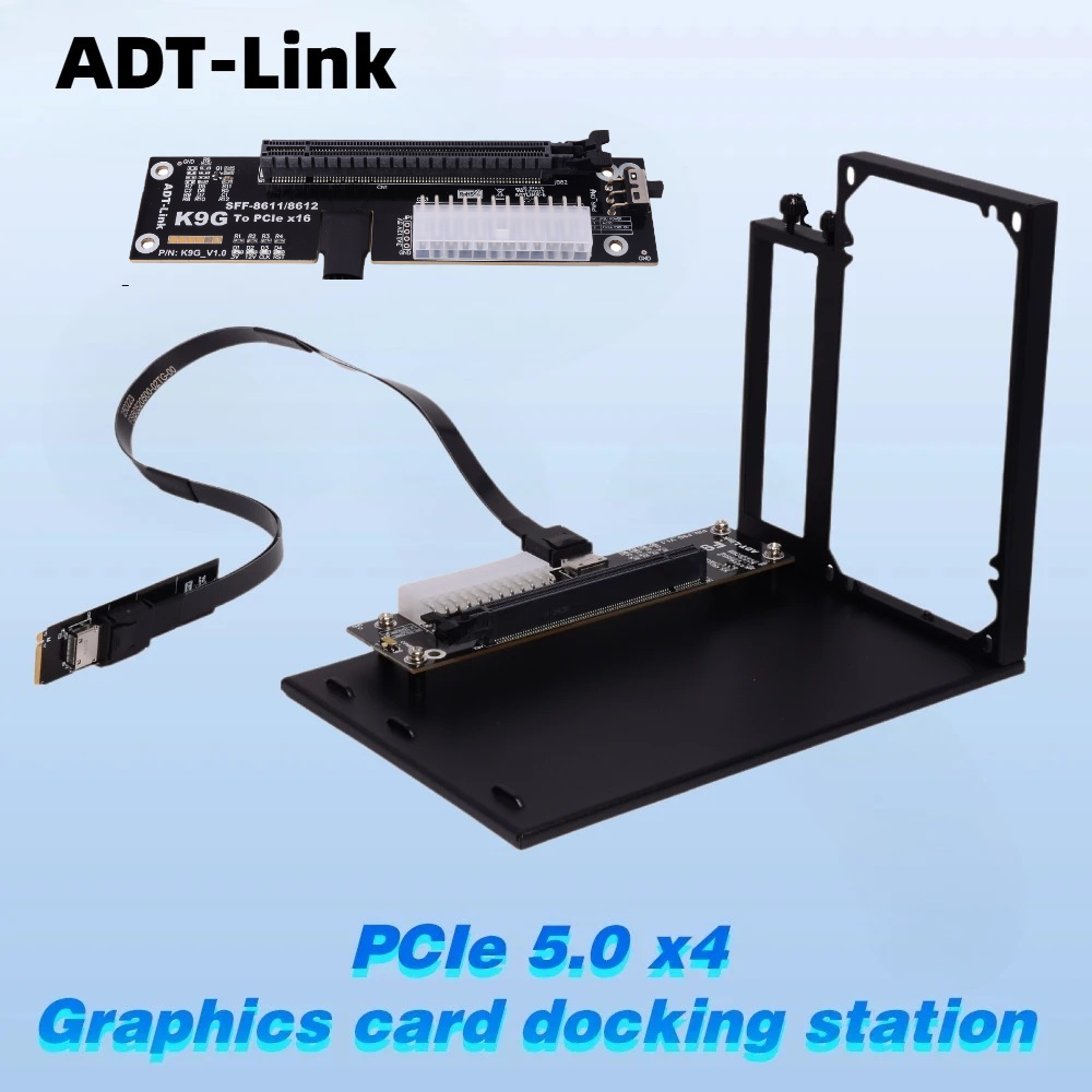 Oculink Egpu Dock Graphics Card - Adattatore eGPU ADT-Link PCIe 5.0 4.0