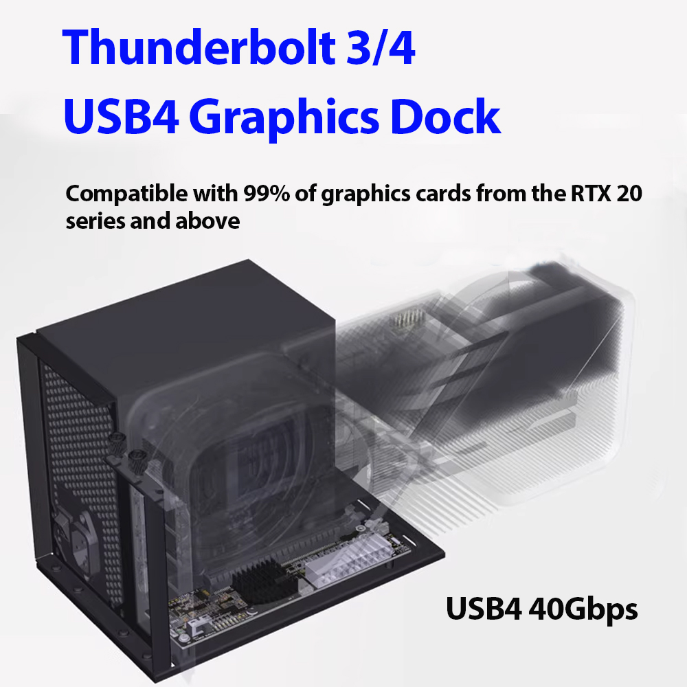 Dock eGPU USB4 ADT-Link Thunde - Thunderbolt 4 External Gpu Enclosure recensione e prezzo
