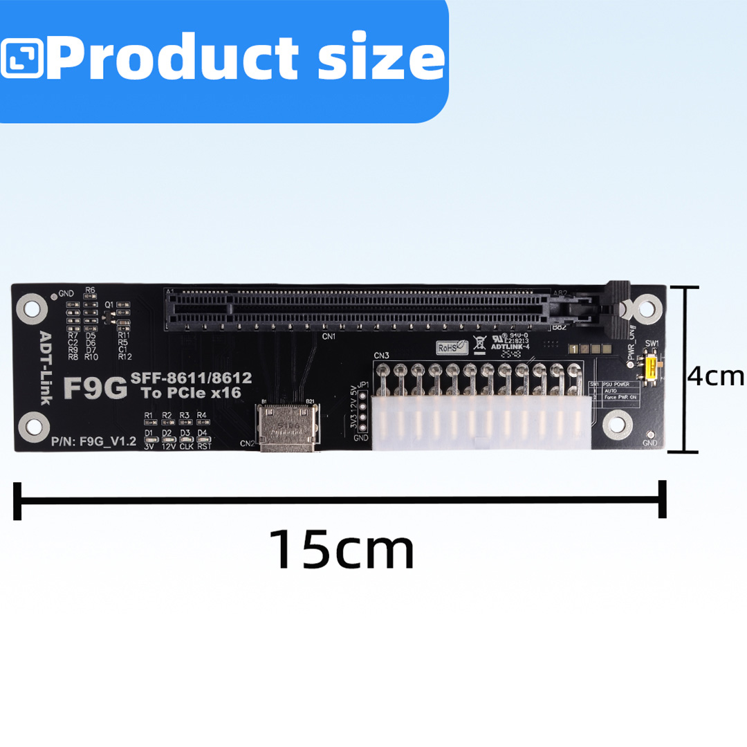 OCuLink SFF-8611/8612 a PCIe X - Oculink Egpu Dock Graphics Card recensione e prezzo