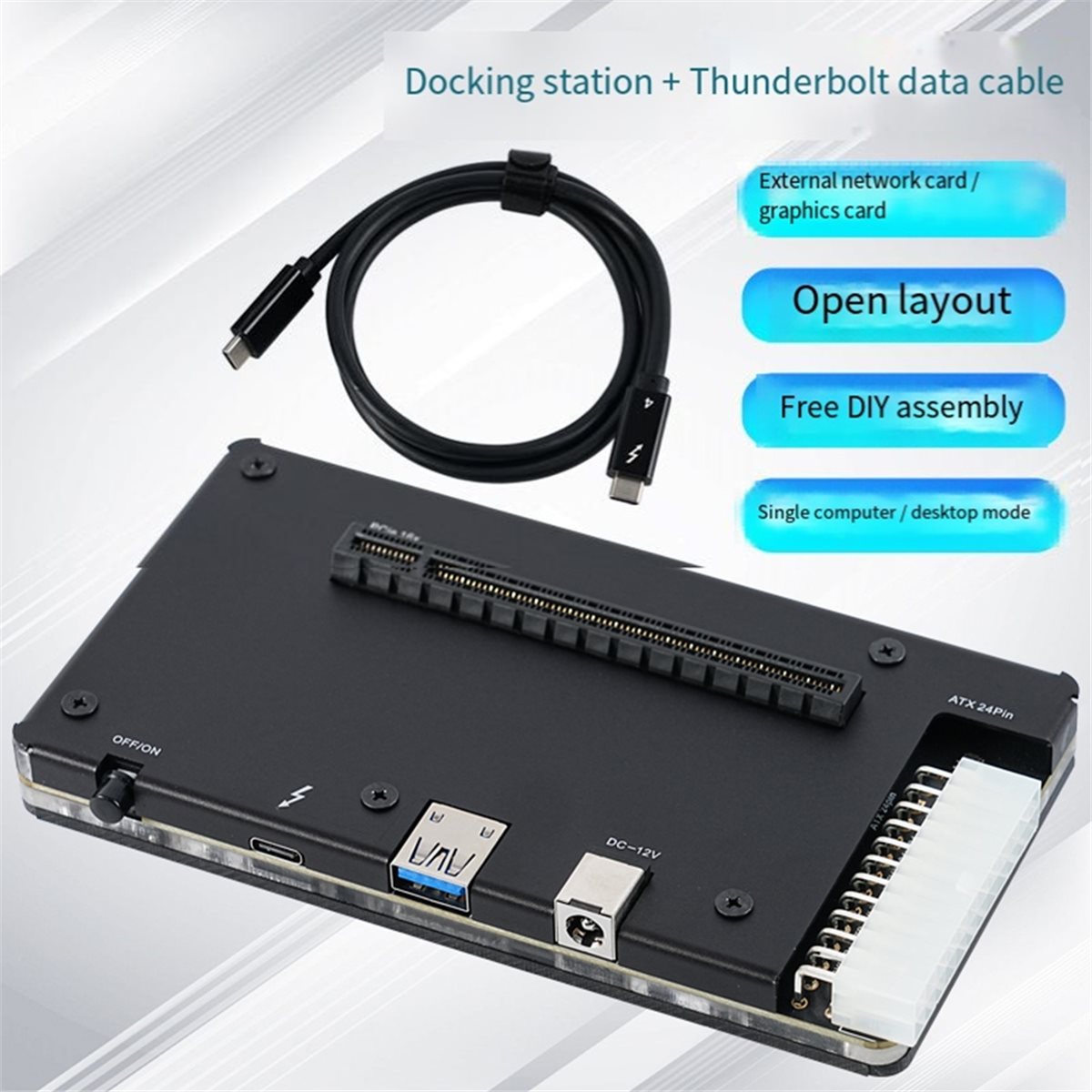 ABIU GPU Esterna Professionale - Thunderbolt 4 External Gpu Enclosure recensione e prezzo