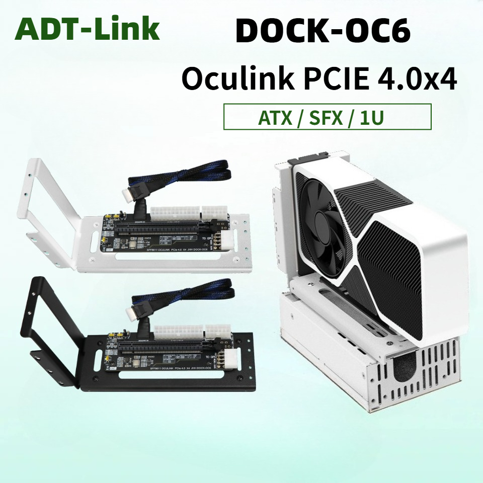 Dock GPU Oculink Bianco e Nero - Oculink Egpu Dock Graphics Card recensione e prezzo