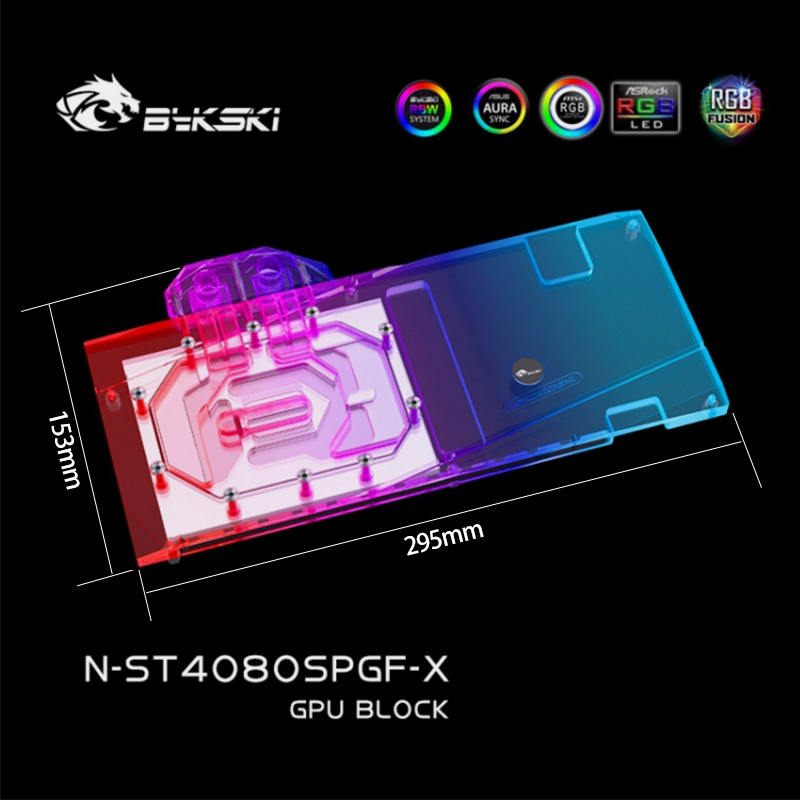 Bykski N-ST4080SPGF-X Blocco G - Rtx 4080 Super 16Gb recensione e prezzo